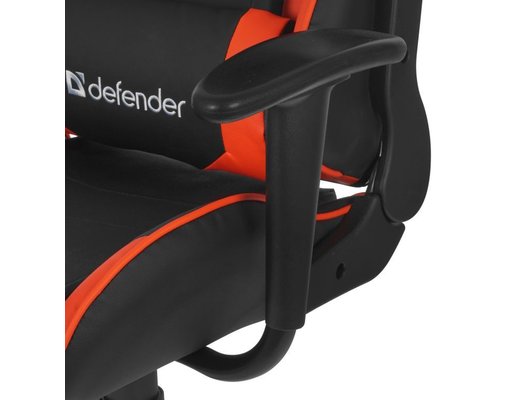 Кресло Defender Azgard Black/Red